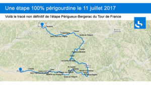 étape tour de France 2017 Périgueux Bergerac domaine vacances du paillé 