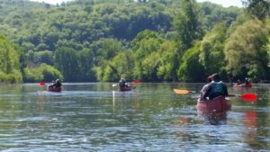 Vacances nature Dordogne canoe 
