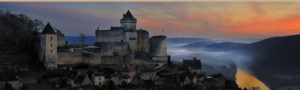 chateau castelnaud brume vallée Dordogne